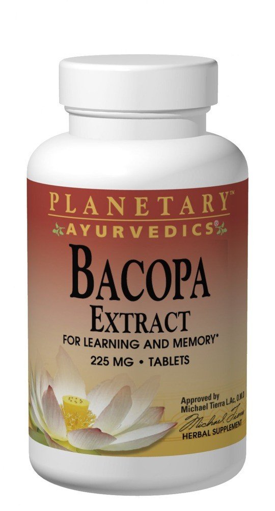 Planetary Herbals Bacopa Extract 225mg Ayurvedic 120 Tablet