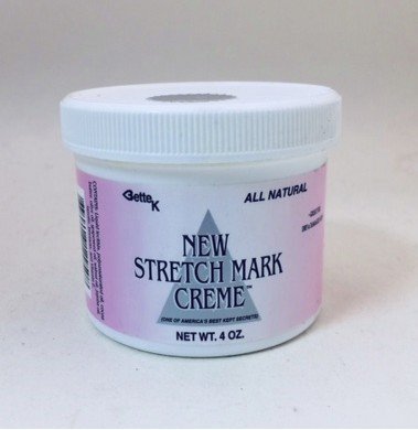 Bette K's New Stretch Mark Creme 4 oz Cream