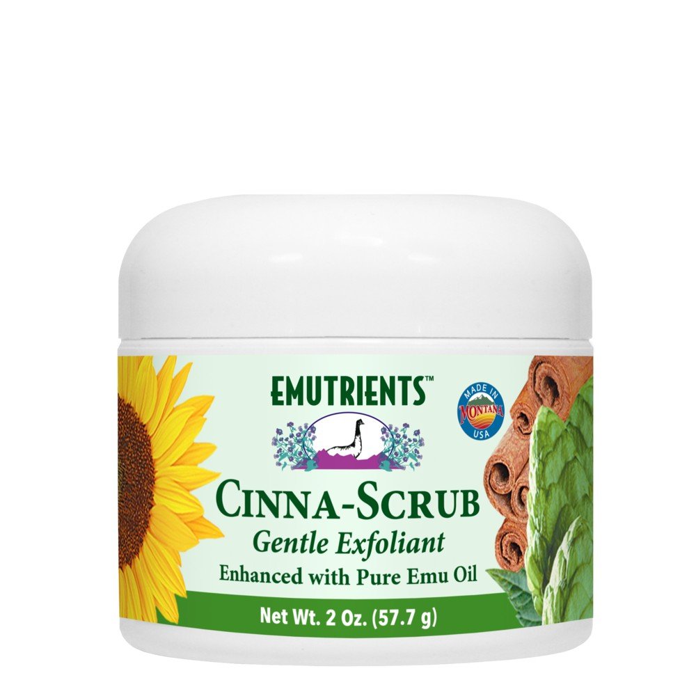 Montana Emu Ranch Co. Cinna-Scrub Gentle Exfoliant 2 oz Cream