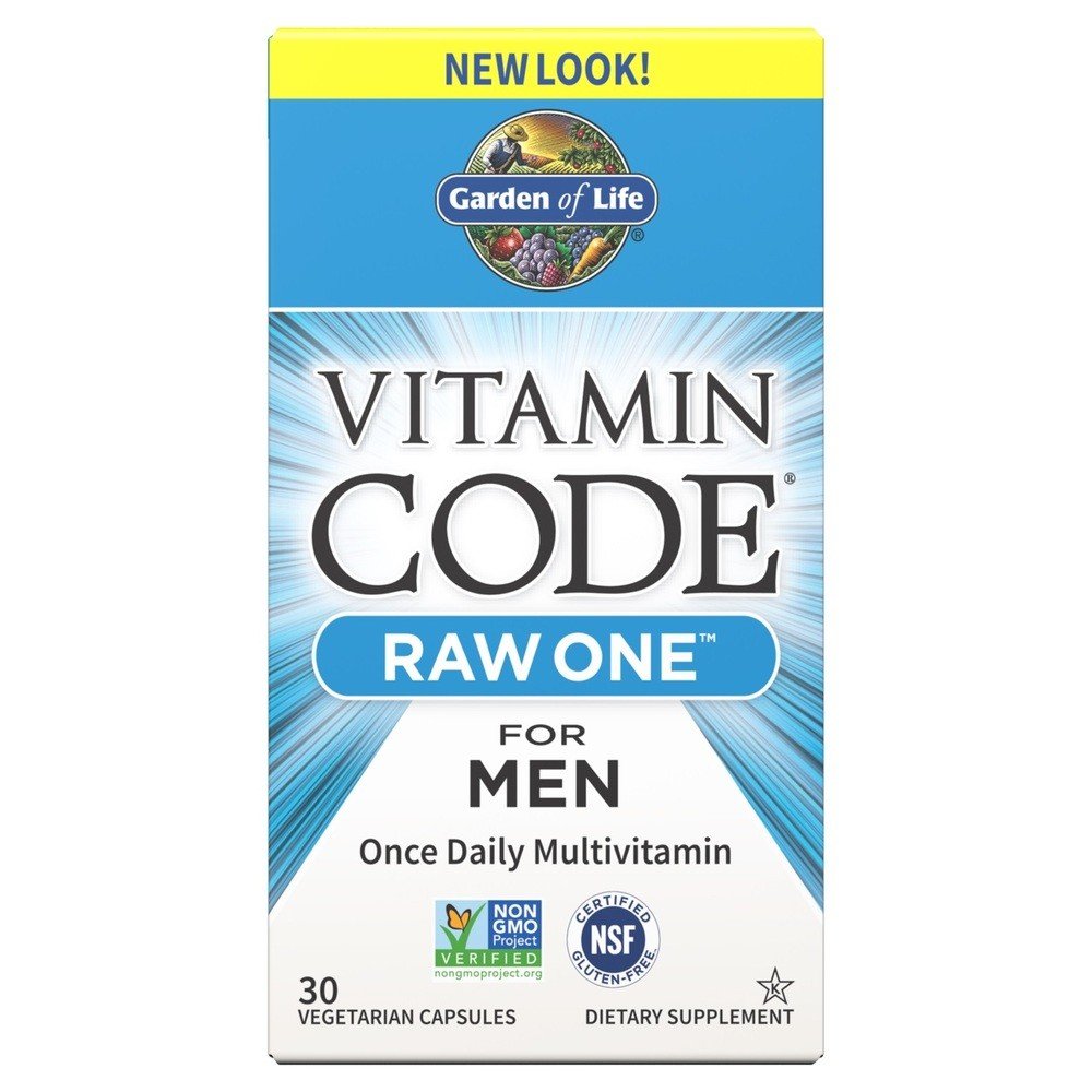 Garden of Life Vitamin Code Raw One for Men 30 VegCap