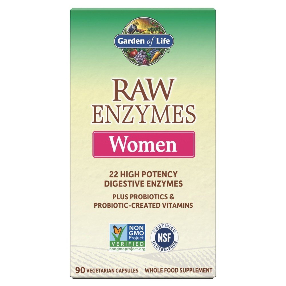 Garden of Life Raw Enzymes Women 90 Capsule