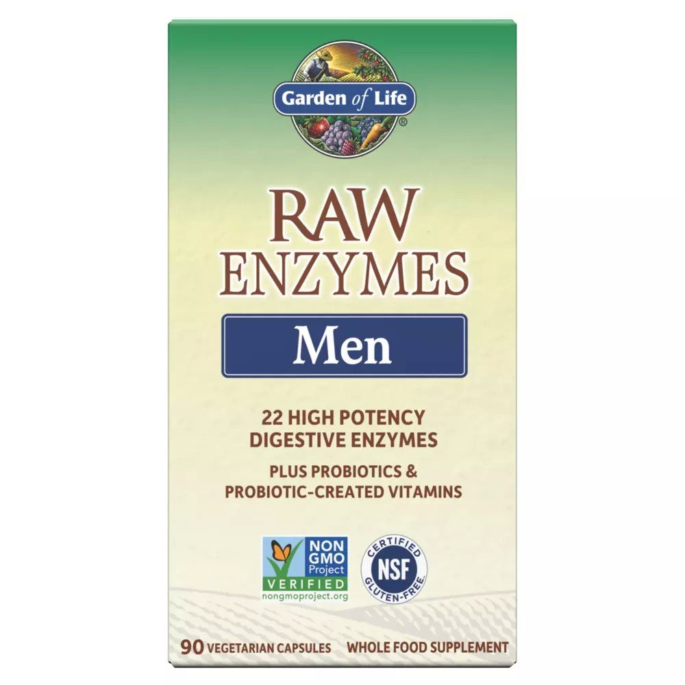 Garden of Life Raw Enzymes Men 90 VegCap