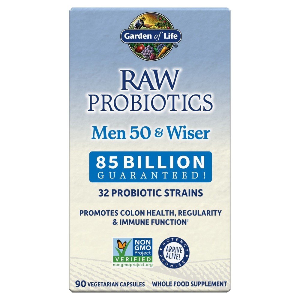 Garden of Life Raw Probiotics Men 50 & Wiser 90 VegCap