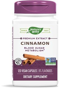 Nature&#39;s Way Cinnamon Standardized 120 VegCap