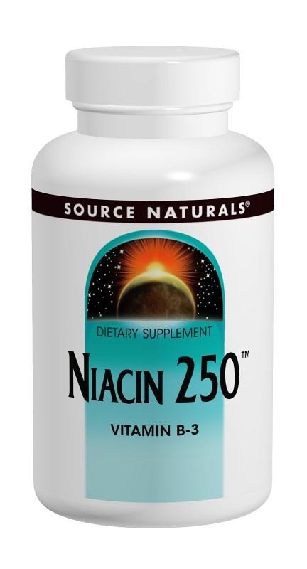 Source Naturals, Inc. Niacin 250mg 100 Tablet