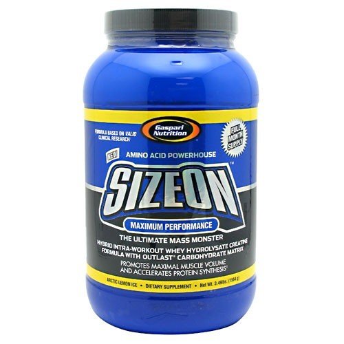 Gaspari Nutrition SizeOn Max Performance Artic Lemon Ice 3.49 lb Powder