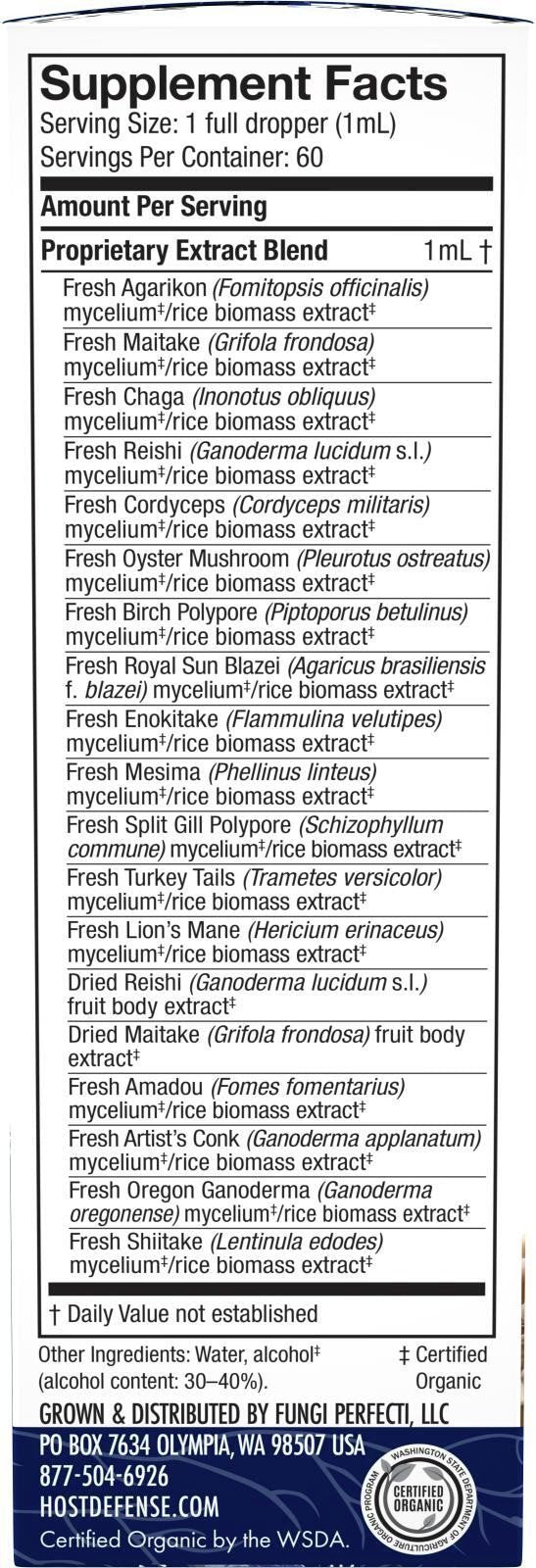 Fungi Perfecti/Host Defense MyCommunity Extract 2 oz Liquid