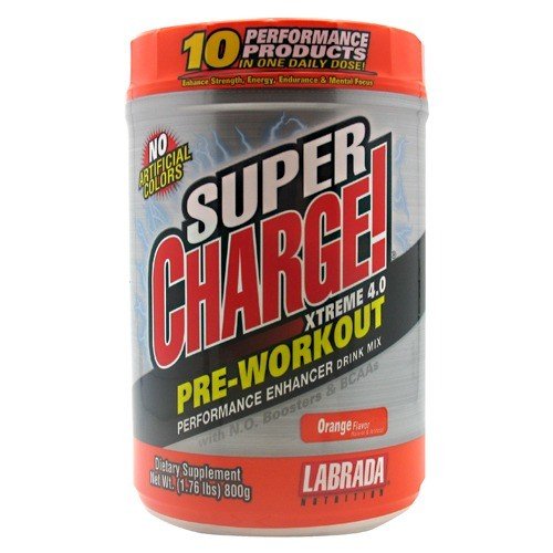 Labrada Super Charge! Xtreme-Orange 1.76 lb(800 g) Powder