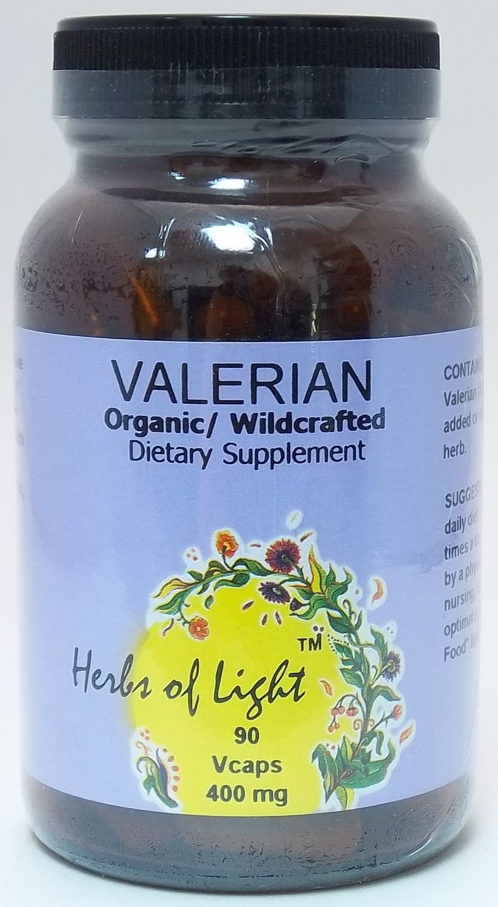 Herbs of Light Valerian 550mg 90 Capsule