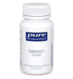 Pure Encapsulations Selenium (Citrate) 60 Vegcap