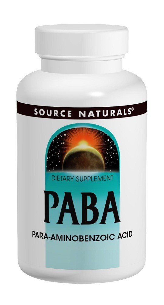 Source Naturals, Inc. PABA 100mg 250 Tablet