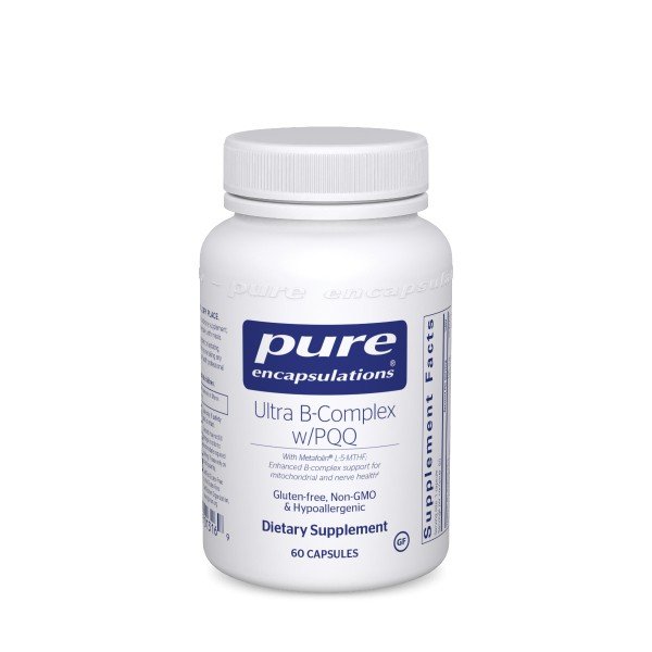 Pure Encapsulations Ultra B-Complex w/PQQ 60 VegCap