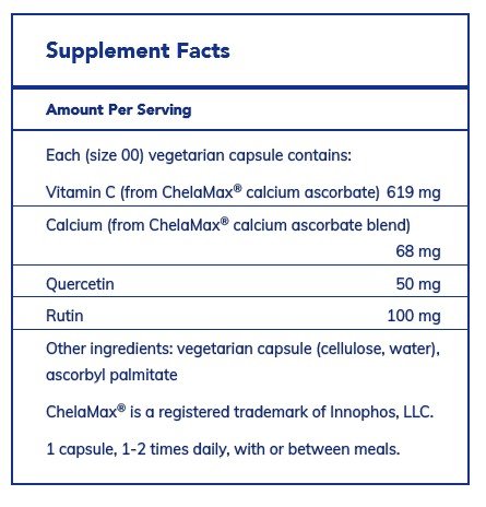 Pure Encapsulations Essential- C &amp; Flavonoids 90 Capsule