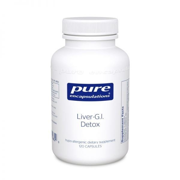 Pure Encapsulations Liver G.I. Detox 120 Vegcap