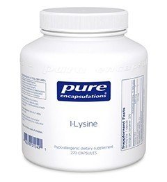 Pure Encapsulations L-Lysine 270 Vegcap