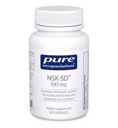 Pure Encapsulations NSK-SD Nattokinase 100 mg 120 Vegcap