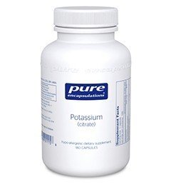Pure Encapsulations Potassium Citrate 180 Vegcap