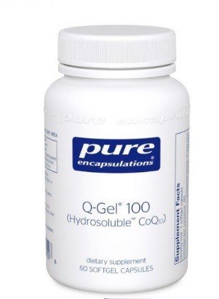 Pure Encapsulations Q-Gel (Hydrosoluble CoQ10) 60 mg 60 Softgel