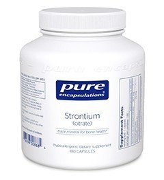 Pure Encapsulations Strontium (Citrate) 180 Vegcap