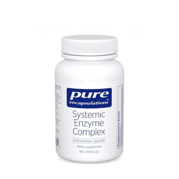 Pure Encapsulations Systemic Enzyme Complex 180 Vegcap