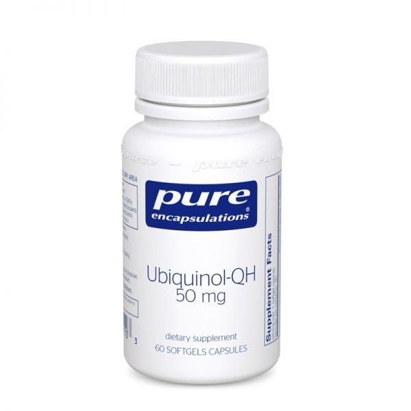 Pure Encapsulations Ubiquinol-QH 50 mg 60 Softgel