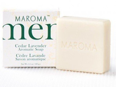 Maroma Men Cedar Lavender Soap 100 g Bar Soap