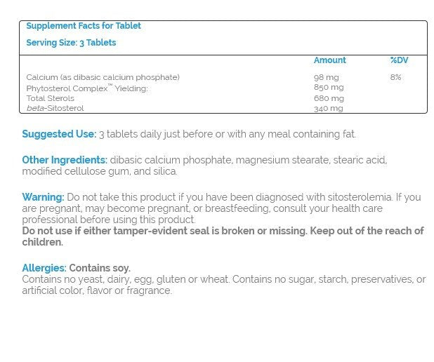 Source Naturals, Inc. Beta Sitosterol 180 Tablet