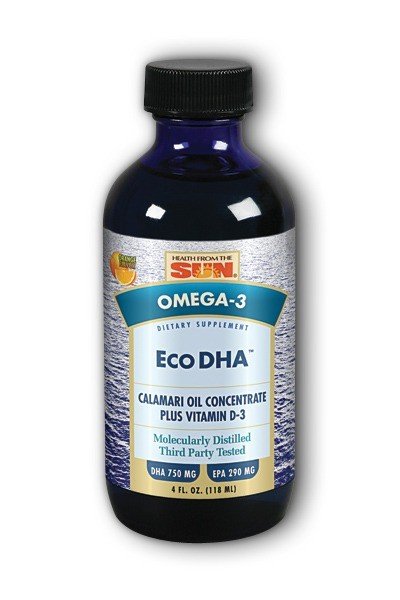 Health From The Sun Eco DHA (Orange) 4 oz Liquid