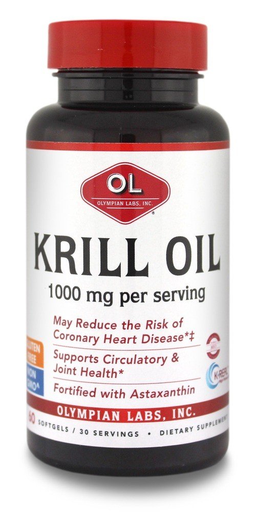 Olympian Labs Krill Oil 1000mg 60 Softgel