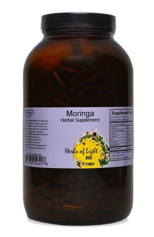Herbs of Light Moringa Botanical Multi-Vitamin 400mg 800 VegCap