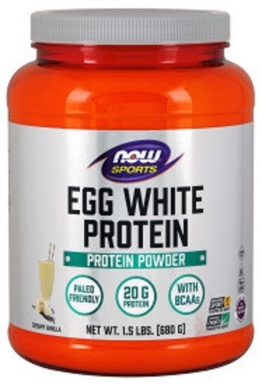 Now Foods Egg White Protein - Vanilla 1.5 lbs Powder