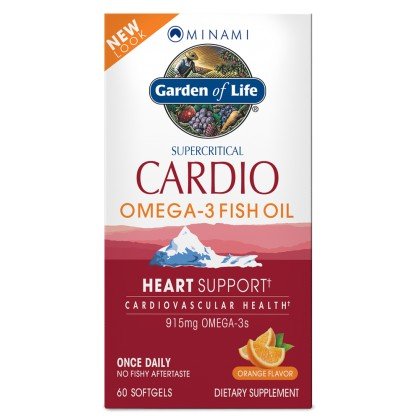 Minami Nutrition CardiO-3 Orange Flavor 60 Softgel