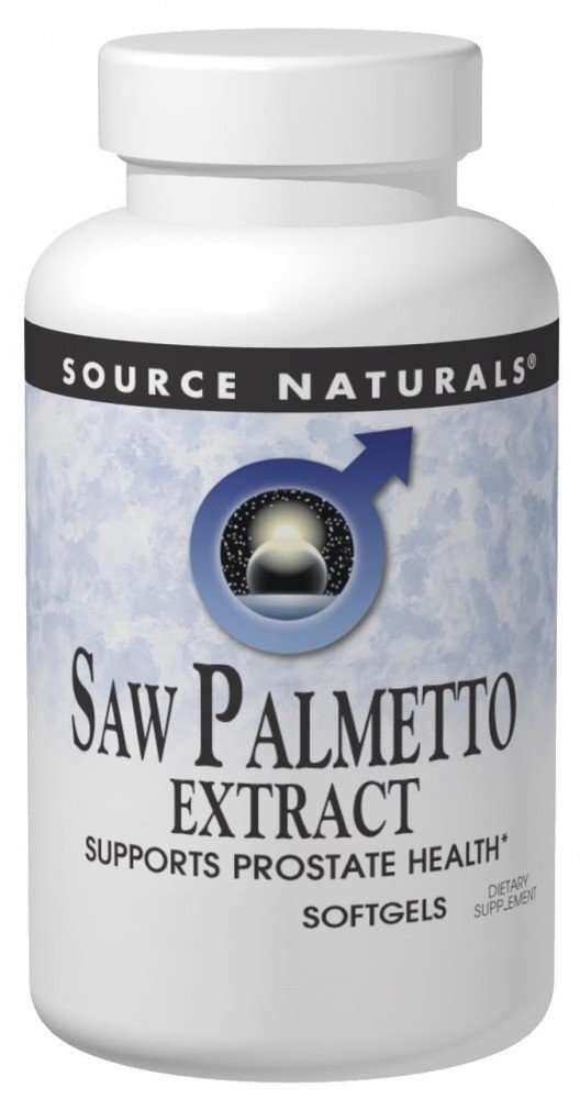 Source Naturals, Inc. Saw Palmetto Extract 160mg 120 Softgel