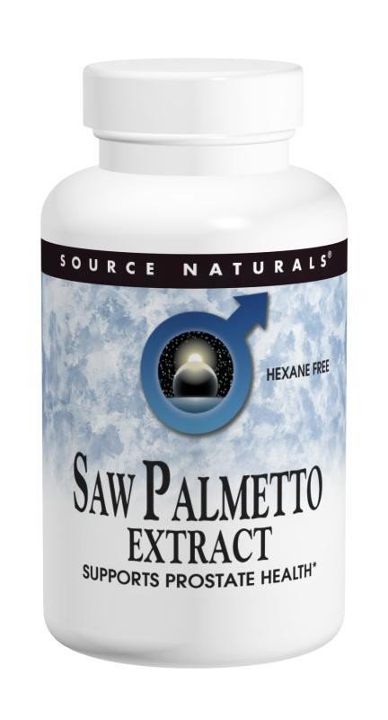 Source Naturals, Inc. Saw Palmetto Extract 160mg 60 Softgel