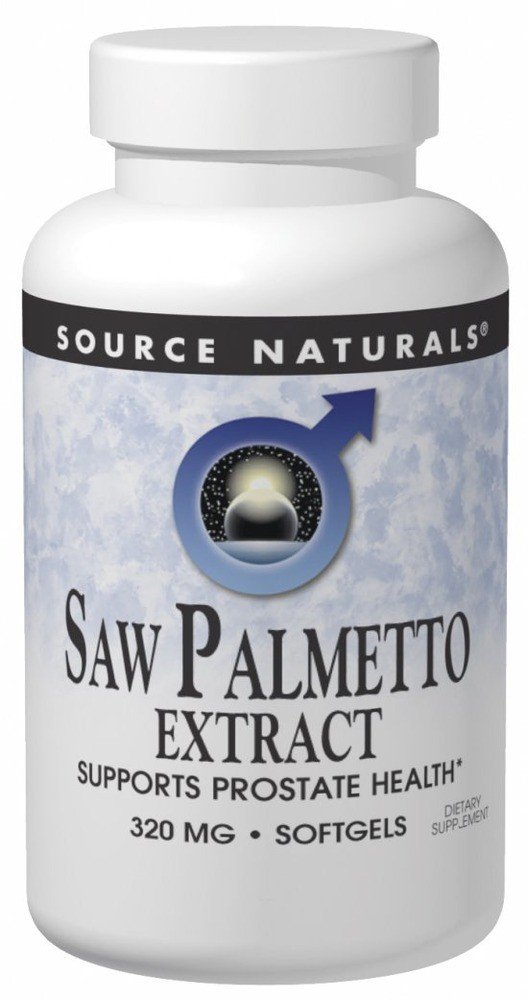 Source Naturals, Inc. Saw Palmetto Extract 320mg 60 Softgel