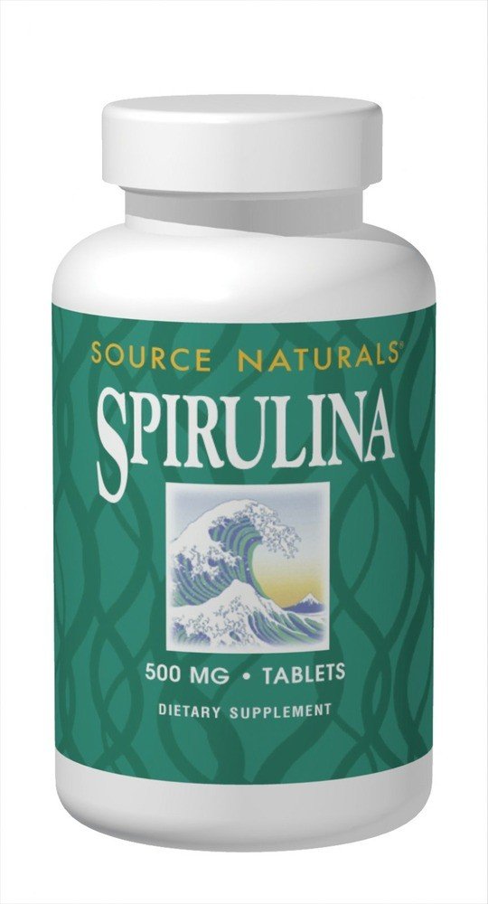 Source Naturals, Inc. Spirulina 500mg 100 Tablet