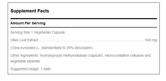 Douglas Laboratories Olive Leaf Extract 120 Capsule