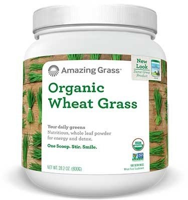 Amazing Grass Organic Wheat Grass Powder-100 Servings 28 oz Powder
