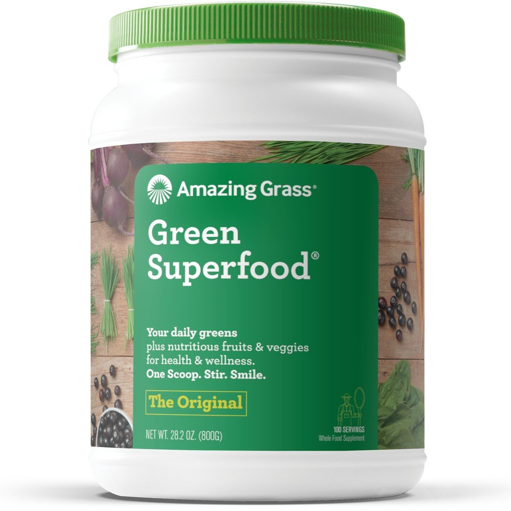 Amazing Grass Green SuperFood Powder-100 Servings 28.2 oz Powder