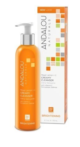 Andalou Naturals Meyer Lemon Creamy Cleanser 6 oz Liquid