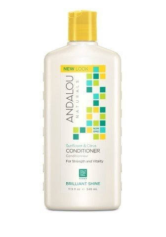 Andalou Naturals Sunflower Citrus Brilliant Shine Conditioner 11.5 oz Liquid