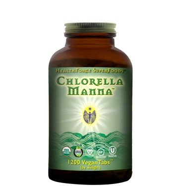 HealthForce Superfoods Chlorella Manna 1200 Vegan Tablet