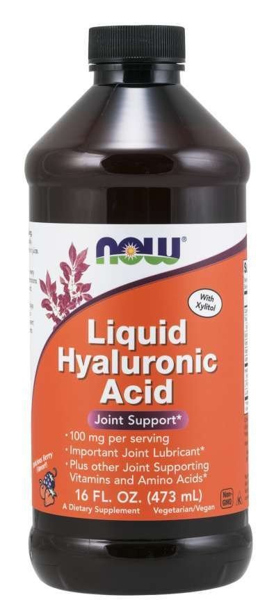 Now Foods Liquid Hyaluronic Acid Joint Support 16 oz Liquid