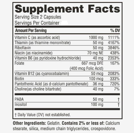 Twinlab, Inc Stress B-Complex 250 Capsule