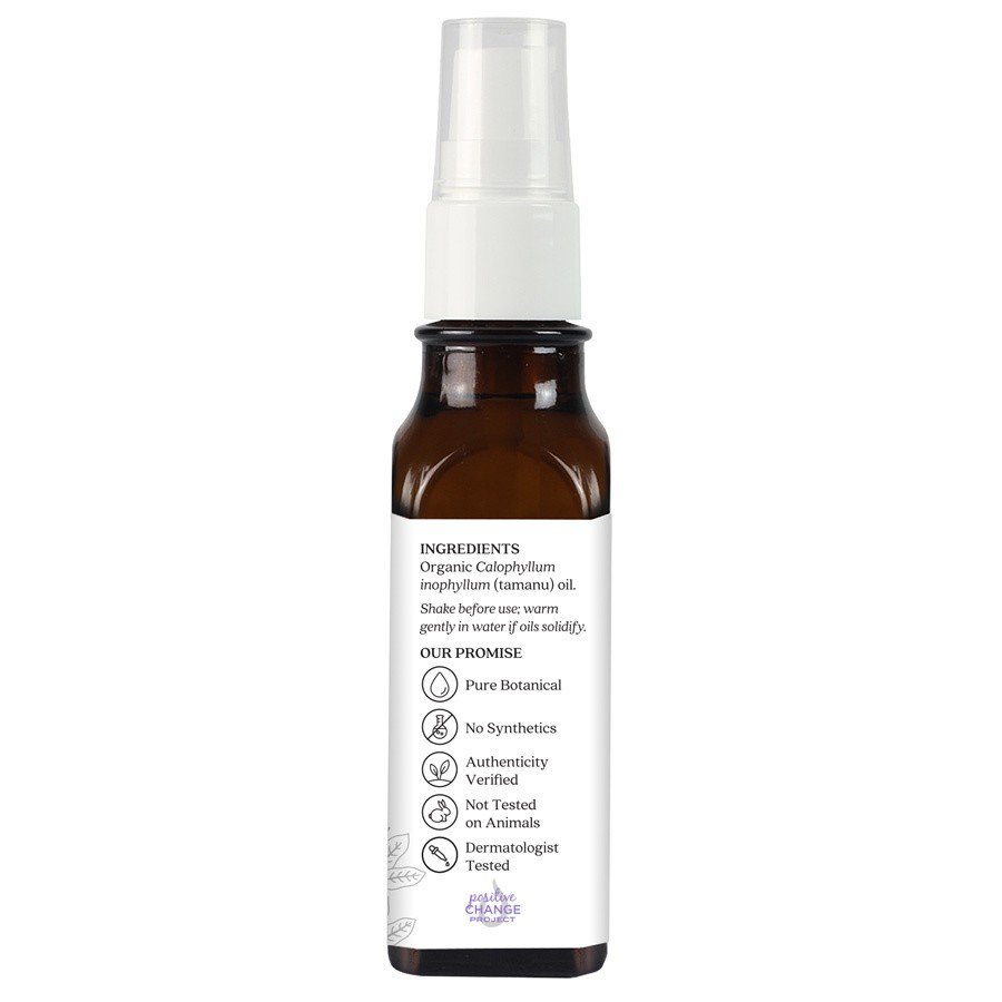 Aura Cacia Skin Care Tamanu Oil Certified Organic 1 oz Oil