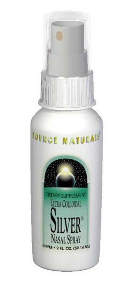 Source Naturals, Inc. Ultra Colloidal Silver Nasal Spray (Pump) 1 oz Spray