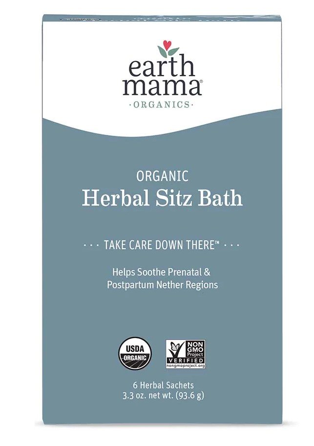 Earth Mama Organics Herbal Sitz Bath 6 Pad