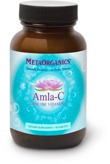 Amla-C | MetaOrganics | Vitamin C | Dietary Supplement | 90 Tablets | VitaminLife