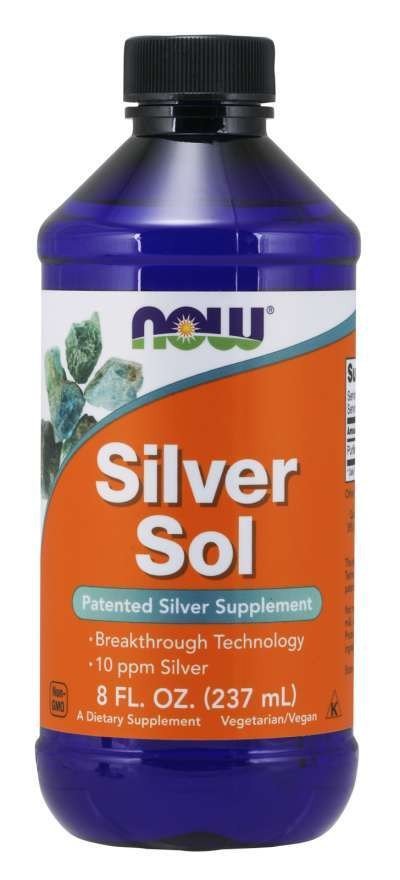 Now Foods Silver Sol Liquid 8 oz Liquid