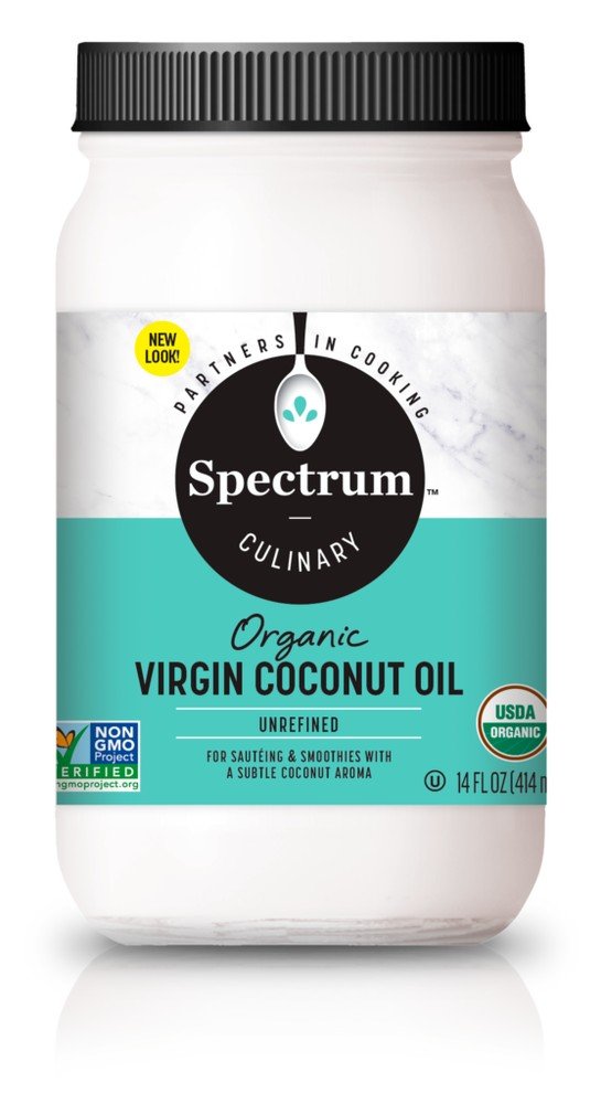 Spectrum Essentials Unrefined Organic Coconut Oil 14 oz Oil